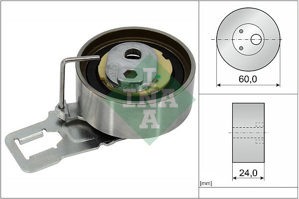 Rolo tensor, correia dentada com a referencia 531082910 da marca INA Rolo tensor, correia dentada com a referencia 531082910 da marca INA